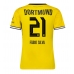 Borussia Dortmund Fabio Silva #21 Hemma matchtröja Dam 2026-27 Kortärmad Billigt Borussia Dortmund Fabio Silva #21 Hemma matchtröja Dam 2026-27 Kortärmad Billigt